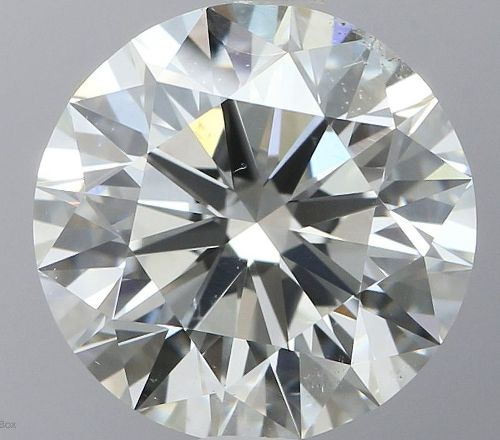 2.32ct F SI1 Rare Carat Ideal Cut Round Diamond