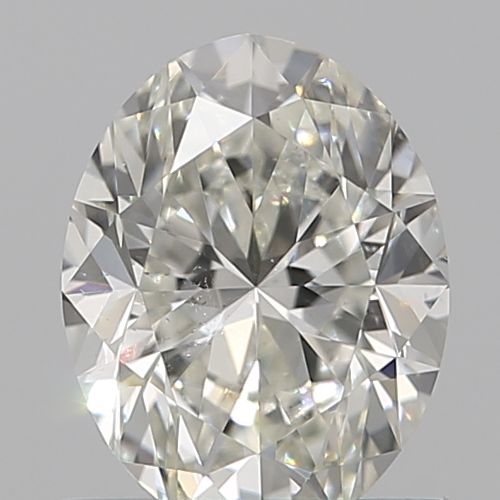 0.71ct J SI1 Very Good Cut Oval Diamond