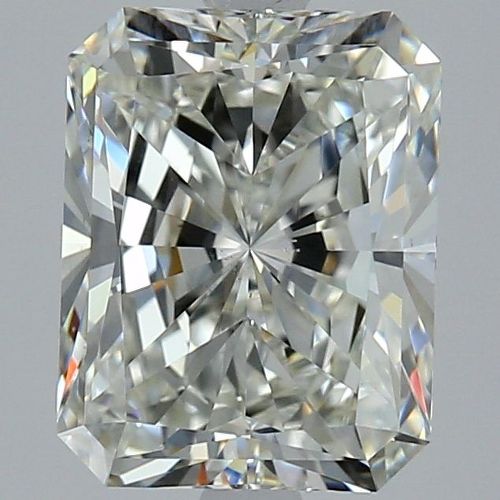 3.03ct I VS2 Rare Carat Ideal Cut Radiant Diamond