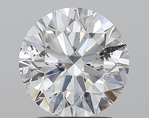 2.12ct E SI2 Rare Carat Ideal Cut Round Diamond