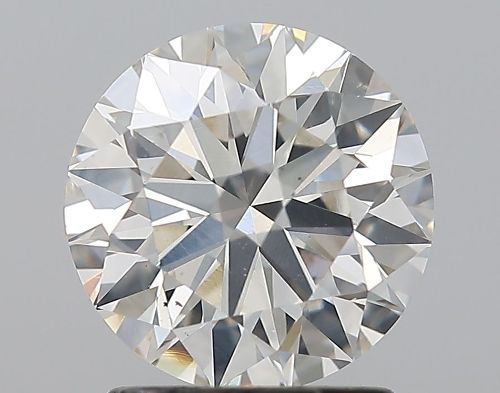 1.62ct H SI1 Rare Carat Ideal Cut Round Diamond