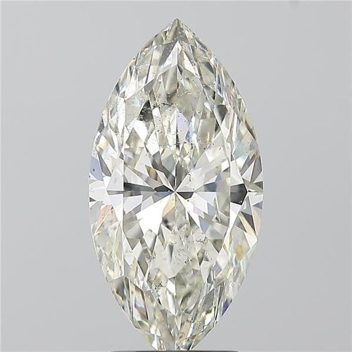 3.17ct J SI2 Rare Carat Ideal Cut Marquise Diamond