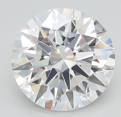 5.01ct D FL Rare Carat Ideal Cut Round Lab Grown Diamond