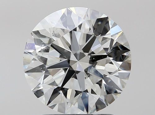 2.06ct K SI2 Rare Carat Ideal Cut Round Diamond