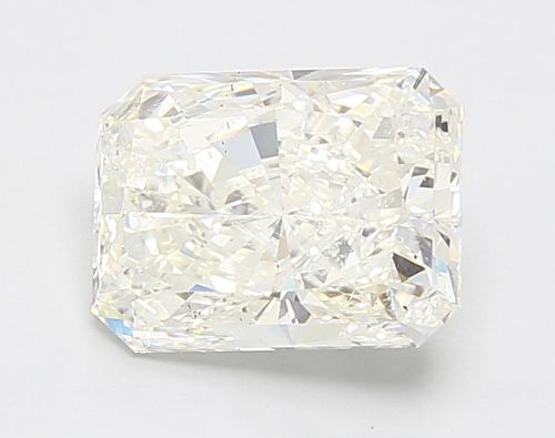 3.01ct J SI2 Rare Carat Ideal Cut Radiant Diamond