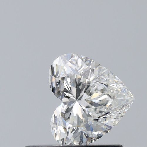 0.58ct G SI2 Rare Carat Ideal Cut Heart Diamond