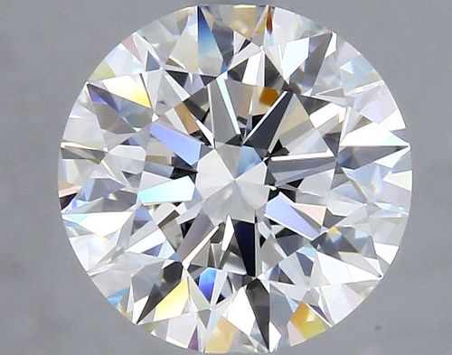 2.13ct H FL Rare Carat Ideal Cut Round Diamond