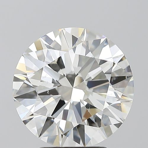 3.57ct J SI1 Rare Carat Ideal Cut Round Diamond