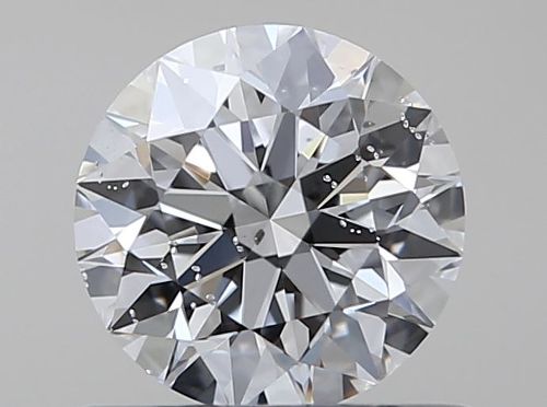 0.54ct D SI2 Rare Carat Ideal Cut Round Diamond