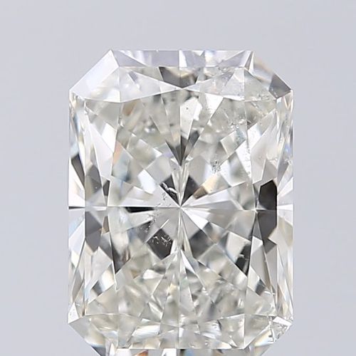 2.52ct J SI2 Rare Carat Ideal Cut Radiant Diamond