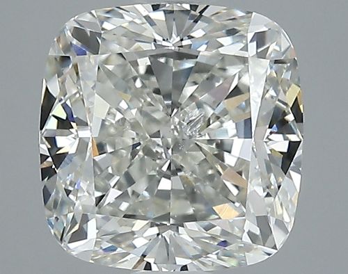 3.00ct K SI2 Rare Carat Ideal Cut Cushion Diamond