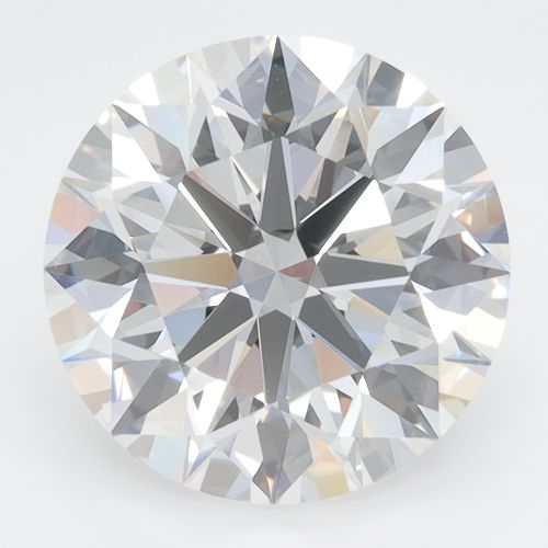 4.28ct F VVS1 Rare Carat Ideal Cut Round Lab Grown Diamond