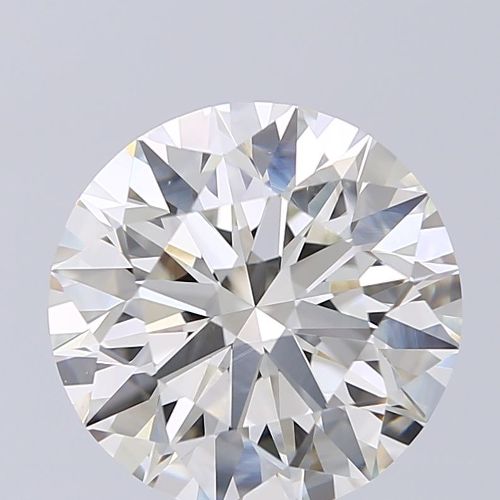 4.70ct J VS2 Rare Carat Ideal Cut Round Diamond