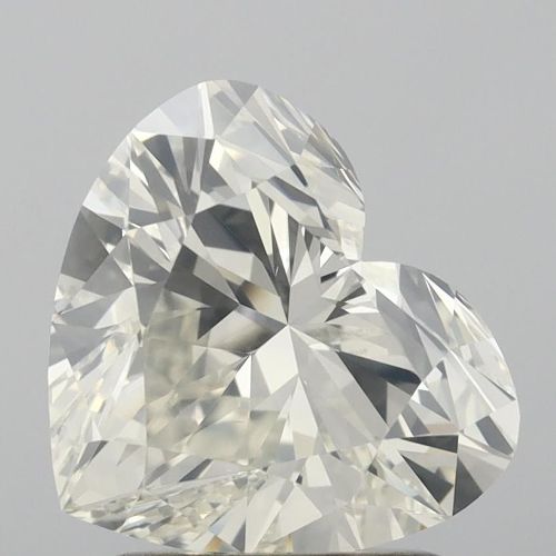 2.00ct K SI2 Rare Carat Ideal Cut Heart Diamond