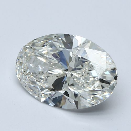 3.10ct I SI2 Excellent Cut Oval Diamond