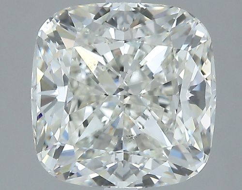 3.02ct J SI1 Rare Carat Ideal Cut Cushion Diamond