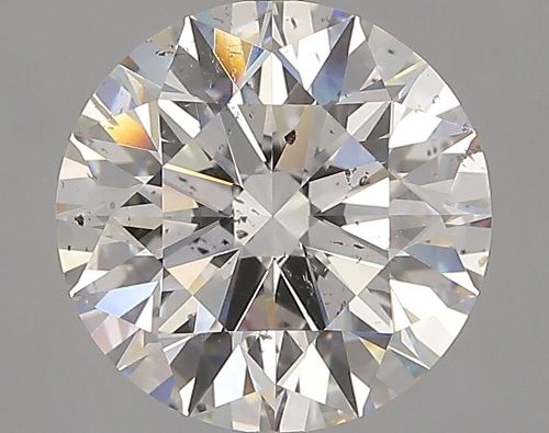 3.03ct F SI2 Rare Carat Ideal Cut Round Diamond