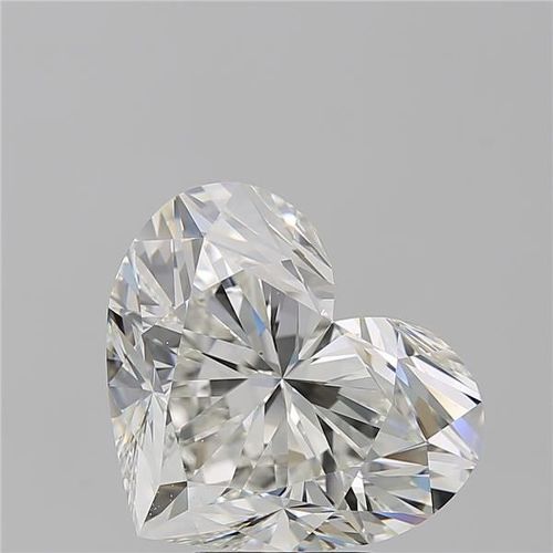 7.08ct I VS2 Rare Carat Ideal Cut Heart Diamond