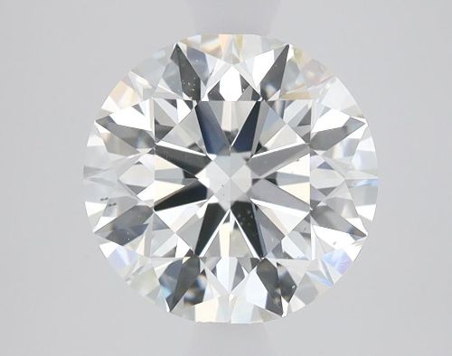 2.10ct F SI1 Rare Carat Ideal Cut Round Diamond