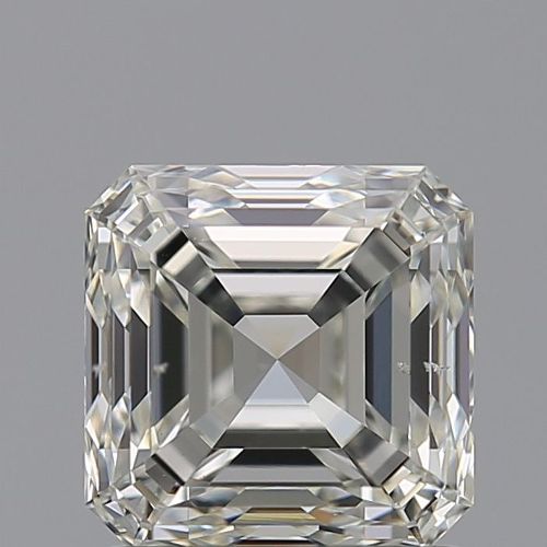 1.21ct J SI2 Rare Carat Ideal Cut Asscher Diamond