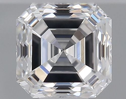 0.32ct F VVS2 Very Good Cut Asscher Diamond