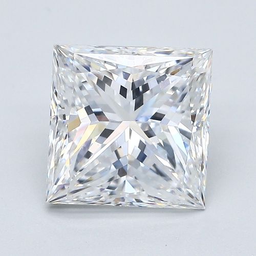 3.50ct E SI1 Very Good Cut Princess Diamond