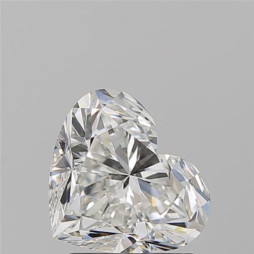 1.90ct H SI1 Excellent Cut Heart Diamond