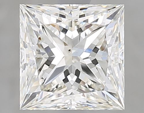 2.10ct J SI1 Rare Carat Ideal Cut Princess Diamond