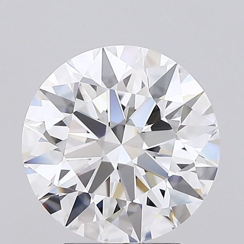 2.94ct D FL Rare Carat Ideal Cut Round Lab Grown Diamond