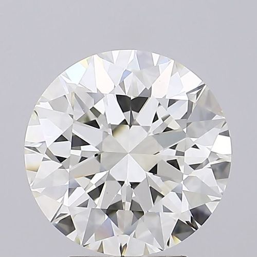 4.08ct K VS1 Rare Carat Ideal Cut Round Diamond