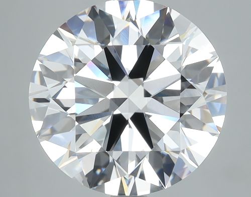 3.73ct E FL Rare Carat Ideal Cut Round Diamond