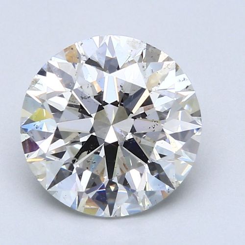 3.72ct G SI2 Rare Carat Ideal Cut Round Diamond