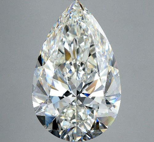 5.05ct I VVS2 Rare Carat Ideal Cut Pear Diamond