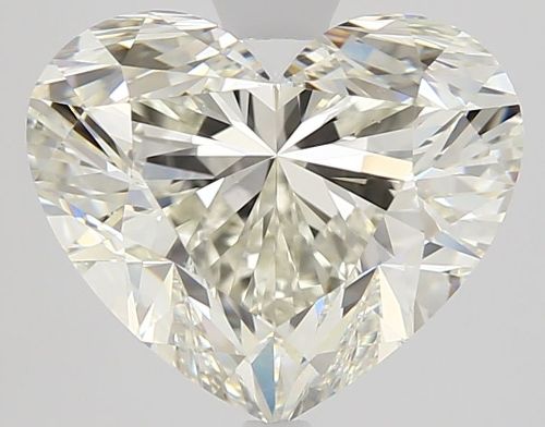 3.01ct K VS2 Rare Carat Ideal Cut Heart Diamond