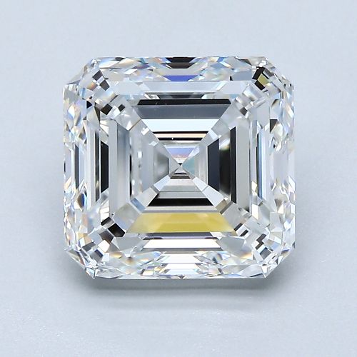 3.45ct E VS2 Rare Carat Ideal Cut Asscher Diamond