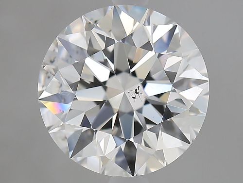 3.20ct F SI1 Rare Carat Ideal Cut Round Diamond