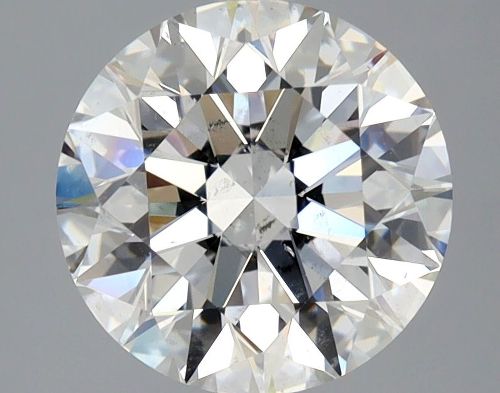 3.02ct H SI2 Rare Carat Ideal Cut Round Diamond