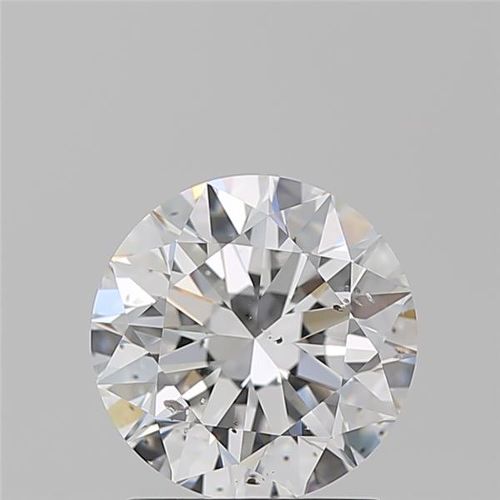 1.70ct D SI2 Rare Carat Ideal Cut Round Diamond