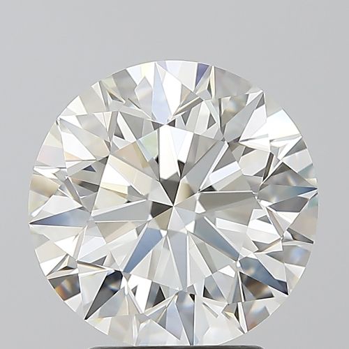 3.04ct J VVS2 Excellent Cut Round Diamond