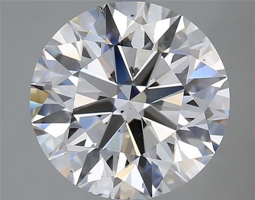 4.04ct E SI1 Rare Carat Ideal Cut Round Diamond