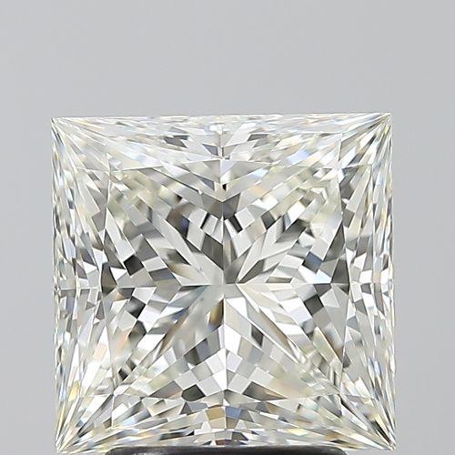 3.03ct K VVS1 Rare Carat Ideal Cut Princess Diamond