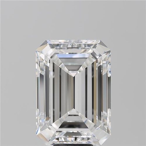 10.02ct E VS2 Rare Carat Ideal Cut Emerald Diamond