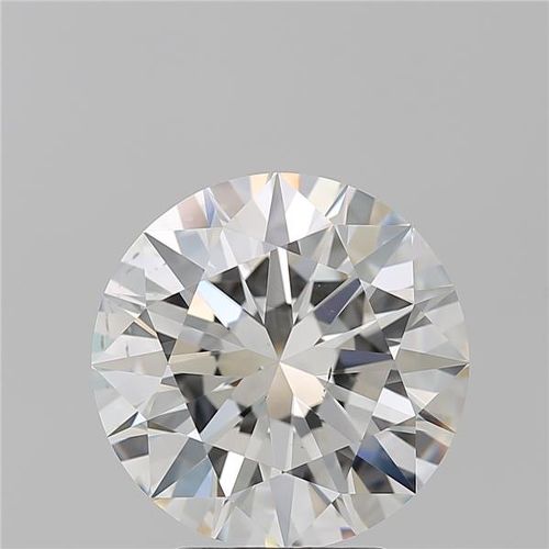 3.51ct H SI1 Rare Carat Ideal Cut Round Diamond