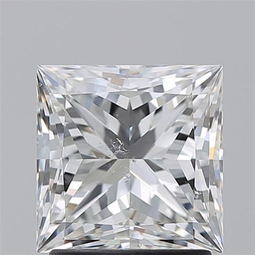 2.03ct G SI2 Rare Carat Ideal Cut Princess Diamond