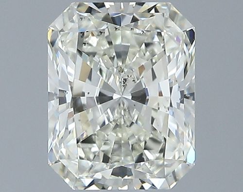 2.01ct K SI2 Rare Carat Ideal Cut Radiant Diamond