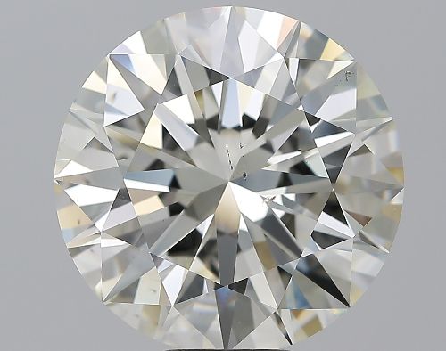 11.03ct K SI1 Rare Carat Ideal Cut Round Diamond