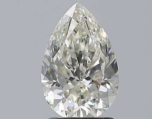 1.71ct K SI1 Rare Carat Ideal Cut Pear Diamond