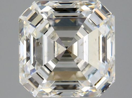 3.01ct J SI1 Very Good Cut Asscher Diamond