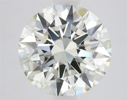 3.08ct J VS1 Rare Carat Ideal Cut Round Diamond