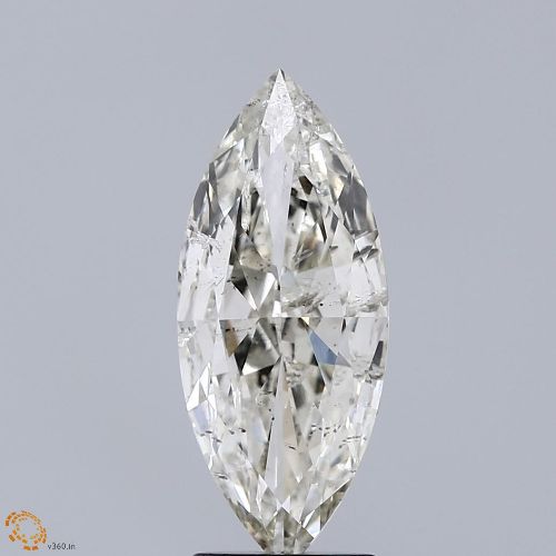 2.01ct J SI2 Very Good Cut Marquise Diamond